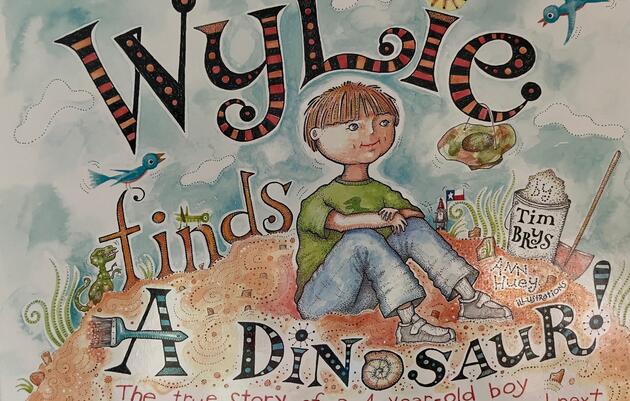 Meet the Author "Wylie Finds a Dinosaur," by Tim Brys